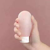 Silikon Reise-Flaschen (4er-Set, 60 ml) – Nachfüllbar, auslaufsicher & perfekt für unterwegs!