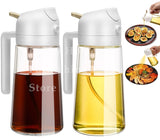 2-in-1 Öl-Dosierer & Sprühflasche – Präzise Dosierung & Vielseitigkeit für deine Küche!