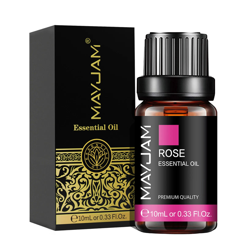 MAYJAM  Duftöl – 100% Reine Ätherische Öle | 37 Edle Duftsorten für Diffuser & Massage