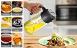 2-in-1 Öl-Dosierer & Sprühflasche – Präzise Dosierung & Vielseitigkeit für deine Küche!