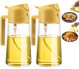 2-in-1 Öl-Dosierer & Sprühflasche – Präzise Dosierung & Vielseitigkeit für deine Küche!