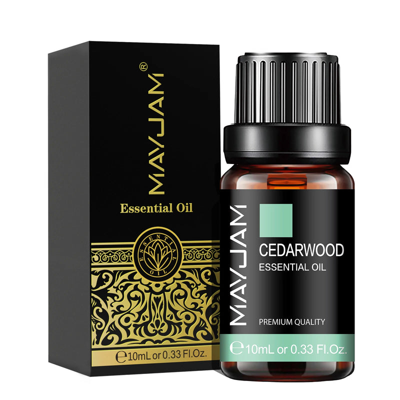 MAYJAM  Duftöl – 100% Reine Ätherische Öle | 37 Edle Duftsorten für Diffuser & Massage